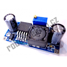 Měnič napětí DC-DC snižující, regulovatelný výstup 2,5V až 30V / 2A